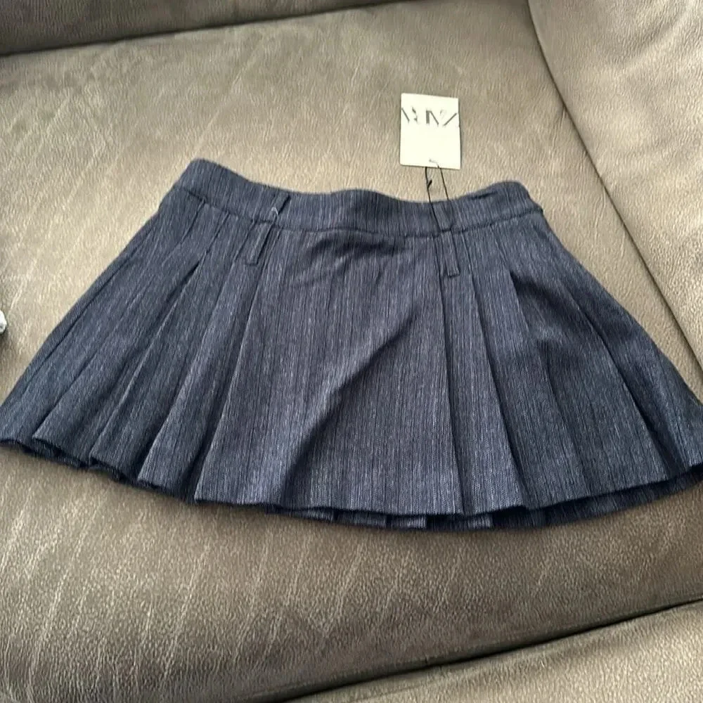 ZARA Kids | Blue | BOX PLEAT SKIRT